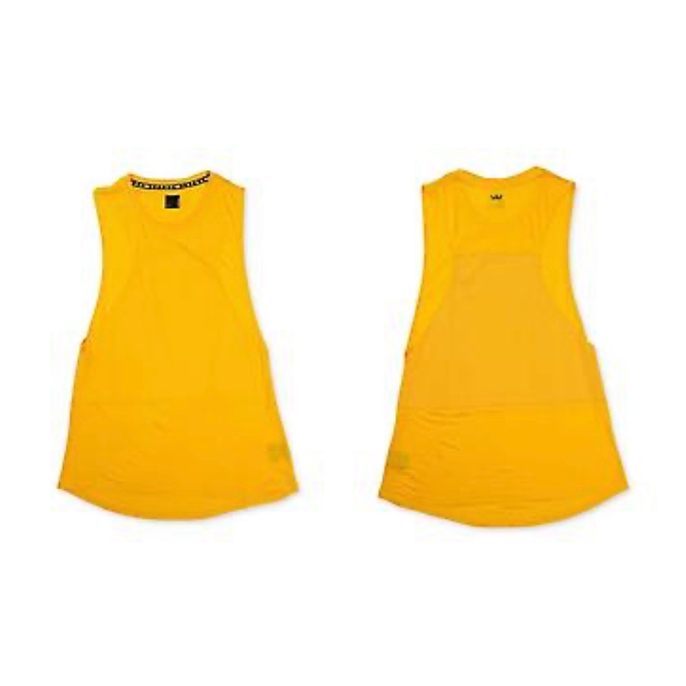 NWT SUPRA Yellow Muscle Tank Top  SZ-M